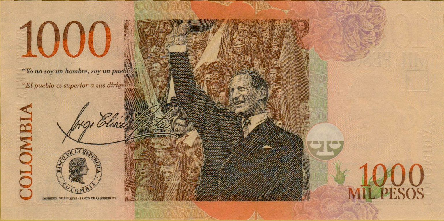 Colombia 1000 2005 UNC P-456/a